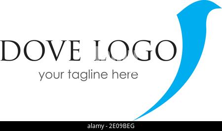 Bird Dove Logo Vorlage Bird Logo Vorlage, Tier fliegen Symbol Design-Vektor Stock Vektor