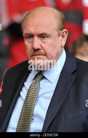 Datei Foto vom 27/08/11 des ehemaligen Vorsitzenden der Rugby Football League, Brian Barwick, der eine OBE für Dienstleistungen für Sport und Sport Broadcasting in der Neujahrs-Honors-Liste ausgezeichnet wurde. Stockfoto