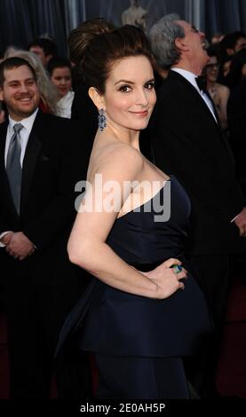 Tina Fey bei der 84. Annual Academy Awards, die am 26. Februar 2012 im Kodak Theatre in Los Angeles, CA, USA, verliehen wurden. Foto von Lionel Hahn/ABACAPRESS.COM Stockfoto