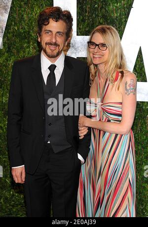 Michael Penn und Aimee Mann kommen zur Vanity Fair Oscar Party 2012, veranstaltet von Graydon Carter, die am 26. Februar 2012 im Sunset Tower Hotel in Los Angeles, CA, stattfand. Foto von Vince Bucci/ABACAPRESS.COM Stockfoto