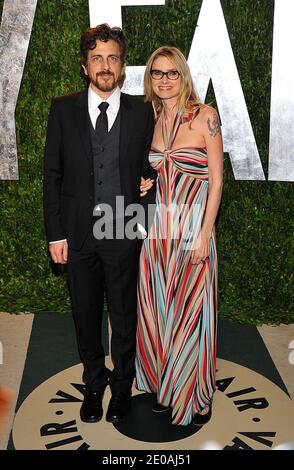 Michael Penn und Aimee Mann kommen zur Vanity Fair Oscar Party 2012, veranstaltet von Graydon Carter, die am 26. Februar 2012 im Sunset Tower Hotel in Los Angeles, CA, stattfand. Foto von Vince Bucci/ABACAPRESS.COM Stockfoto