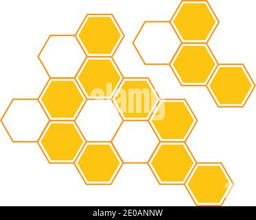 Honeycomb Hintergrund Textur illustration Design Stock Vektor