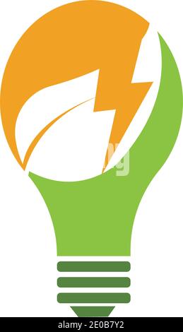 Glühlampe Symbol vektor design Illustration Stock Vektor