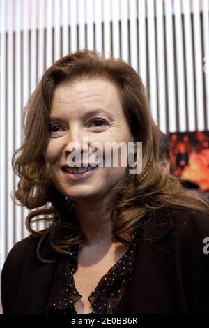 Valerie Trierweiler ist während der 32. Pariser Buchmesse am 18. März 2012 in Paris, Frankreich, abgebildet. Foto von Stephane Lemouton/ABACAPRESS.COM Stockfoto