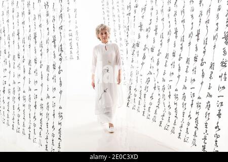 Elegante ältere Frauen Stockfoto