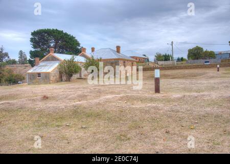 Ross Female Convict Station Historic Site in Tasmania, Australien Stockfoto