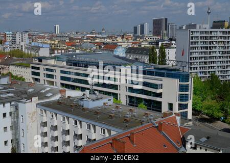 Bundeszentrale SPD, Willy-Brandt-Haus, Stresemannstraße, Kreuzberg, Berlin, Deutschland Stockfoto