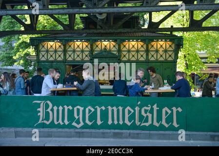 Burgermeister, Schlesisches Tor, Kreuzberg, Berlin, Deutschland Stockfoto