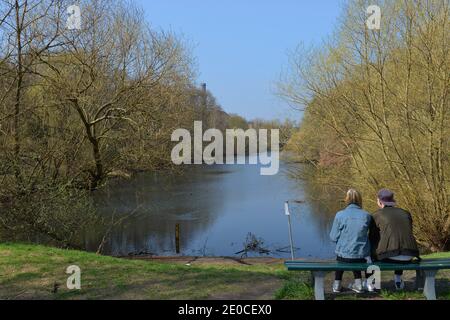 Fennsee, Blissestraße, Wilmersdorf, Berlin, Deutschland Stockfoto