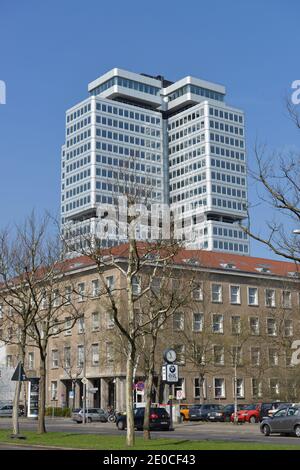 Hochhaus, Deutsche Rentenversicherung, Hohenzollerndamm, Wilmersdorf, Berlin, Deutschland Stockfoto