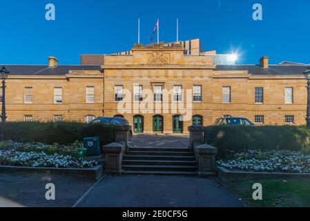 Parlamentsgebäude von Tasmanien in Hobart, Australien Stockfoto