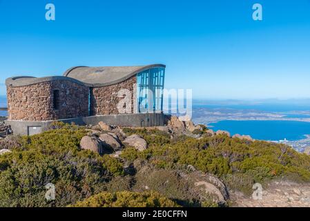 Pinnacle Shelter am Mount Wellington in Hobart, Australien Stockfoto