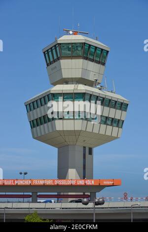 Tower, Flughafen Tegel, Reinickendorf, Berlin, Deutschland Stockfoto