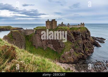 Dunnottar Castle, Stonehaven, Aberdeenshire, Schottland, Vereinigtes Königreich, Europa Stockfoto