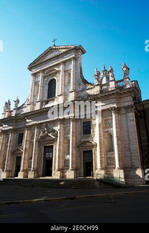 Basilica di San Giovanni Battista dei Fiorentini (St. Johannes der Täufer der Florentiner), Rom, Latium, Italien, Europa Stockfoto
