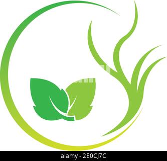 Strukturlogo Vorlage Vektor Symbol Illustration Stock Vektor