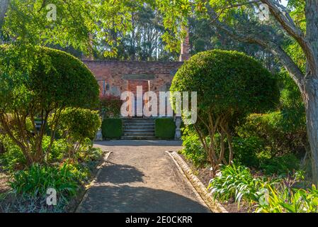 Government Gardens in Port Arthur Historic Site in Tasmania, Australien Stockfoto