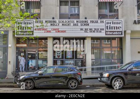 Prime Time Theater, Muellerstrasse, Burgsdorfstrasse, Wedding, Mitte, Berlin, Deutschland Stockfoto