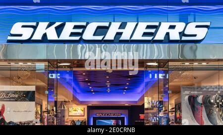 Sketchers Schuhgeschäft in Yorkdale Mall, Toronto, Kanada Stockfoto