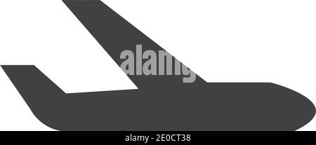Flugzeug Logo Vorlage Vektor Illustration Symbol Design Ebene Symbol Vektor. Stock Vektor