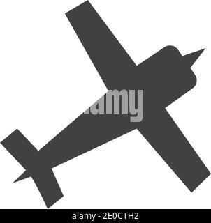 Flugzeug Logo Vorlage Vektor Illustration Symbol Design Ebene Symbol Vektor. Stock Vektor