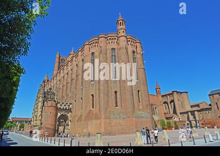 Sainte Cecile Kathedrale, Albi, Tarn, Occitanie, Frankreich Stockfoto