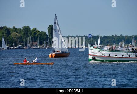 Dampfer Wannsee, Berlin, Deutschland Stockfoto