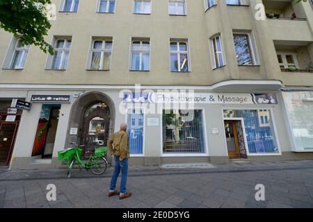 Wohnhaus David Bowie, Hauptstrasse, Schöneberg, Berlin, Deutschland Stockfoto