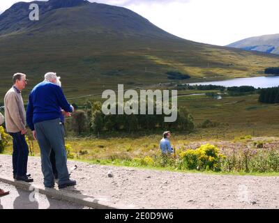 Glencoe, North Argyle Sctland, Großbritannien Stockfoto