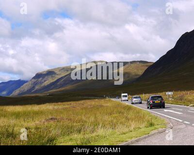 Glencoe, North Argyle Sctland, Großbritannien Stockfoto