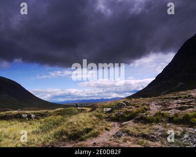 Glencoe, North Argyle Sctland, Großbritannien Stockfoto