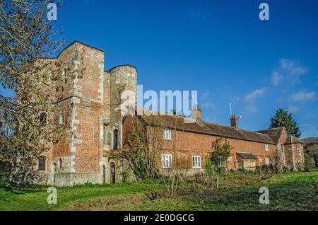 Otford Palace Rückansicht Stockfoto