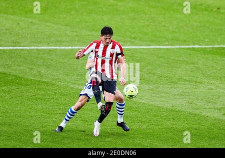 Unai Vencedor vom Athletic Club während der spanischen Meisterschaft La Liga Fußballspiel zwischen Athletic Club und Real Sociedad am 31. Dezember 2020 im San Mames Stadion in Bilbao, Spanien - Foto Inigo Larreina / Spanien DPPI / DPPI / LM Stockfoto