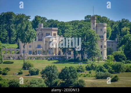 Schloss Babelsberg, Potsdam, Brandenburg, Deutschland Stockfoto