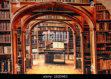 olb oberlausitzer bibliothek der wissenschaften görlitz Stockfoto
