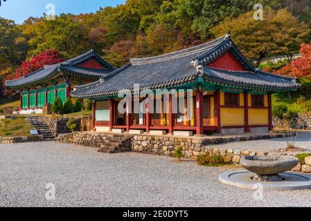 Byeongnyeonam Tempel am naejangsan Nationalpark in der republik Korea Stockfoto