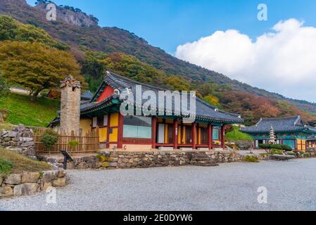 Byeongnyeonam Tempel am naejangsan Nationalpark in der republik Korea Stockfoto