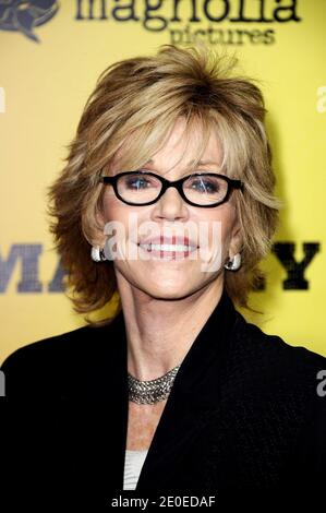 Jane Fonda besucht am 17. April 2012 die Premiere von Magnolia Pictures Marley im ArcLight Hollywood in Los Angeles, CA, USA. Foto von Lionel Hahn/ABACAPRESS.COM Stockfoto