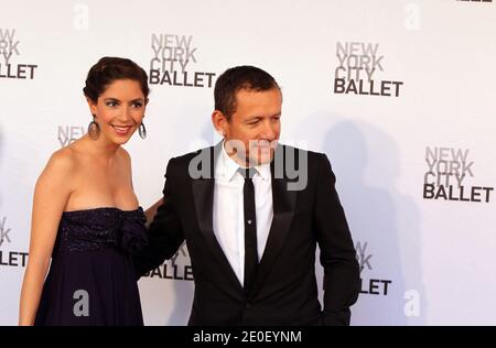 Der französische Schauspieler Dany Boon und seine Frau Yael Harris nehmen am 10. Mai 2012 an der New York City Ballet Spring Gala 2012 im David Koch Theater im Lincoln Center in New York City, NY, USA Teil. Foto von Charles Guerin/ABACAPRESS.COM Stockfoto