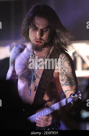 Dave Navarro mit Jane's Addiction am 18. Mai 2012 im Fillmore in Miami Beach, Florida. Foto von Michael Bush/ABACAPRESS.COM Stockfoto