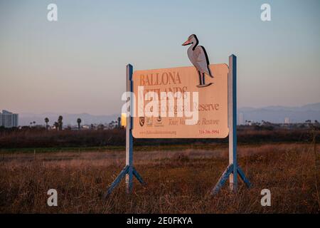Ballona Wetlands State Ecological Reserve, Playa Del Rey, Los Angeles, Kalifornien, USA Stockfoto