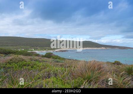 Landschaft am südlichsten Punkt Westaustraliens, dem Kap Leeuwin, südlich von Augusta Stockfoto