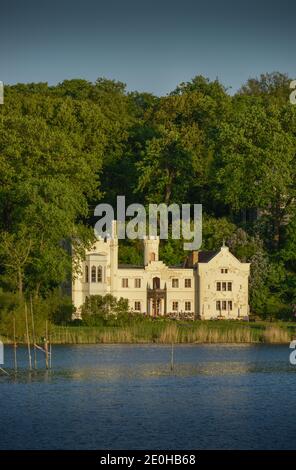 Kleines Schloss Babelsberg, Potsdam, Brandenburg, Deutschland Stockfoto