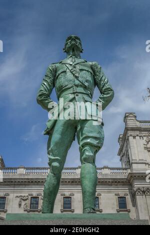 Stateu, Jan Christian Smuts, Parliament Square, London, England, Grossbritannien Stockfoto
