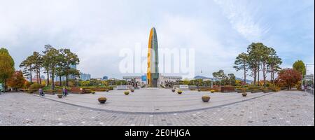SEOUL, KOREA, 10. NOVEMBER 2019: Kriegsdenkmal für Korea in Seoul, Republik Korea Stockfoto