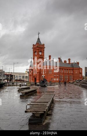 Pierhead Building, Cardiff Bay, South Glamorgan Stockfoto