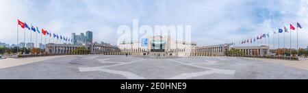 SEOUL, KOREA, 10. NOVEMBER 2019: Kriegsdenkmal für Korea in Seoul, Republik Korea Stockfoto