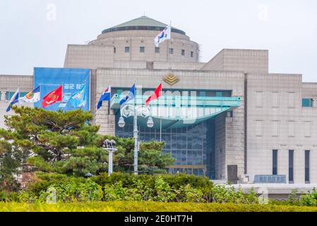 SEOUL, KOREA, 10. NOVEMBER 2019: Kriegsdenkmal für Korea in Seoul, Republik Korea Stockfoto