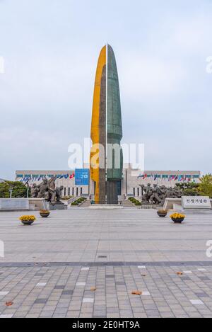 SEOUL, KOREA, 10. NOVEMBER 2019: Kriegsdenkmal für Korea in Seoul, Republik Korea Stockfoto