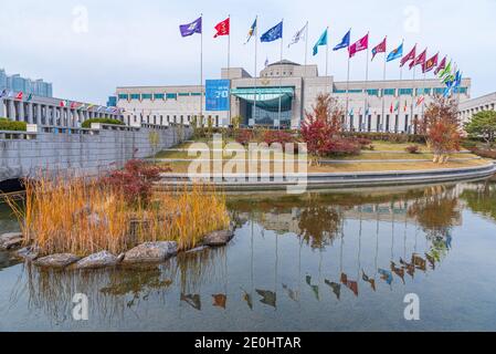 SEOUL, KOREA, 10. NOVEMBER 2019: Kriegsdenkmal für Korea in Seoul, Republik Korea Stockfoto